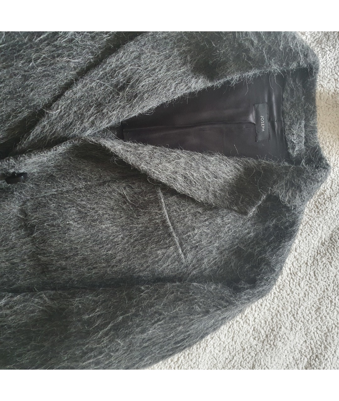 JOSEPH Серое шерстяное пальто, фото 3
