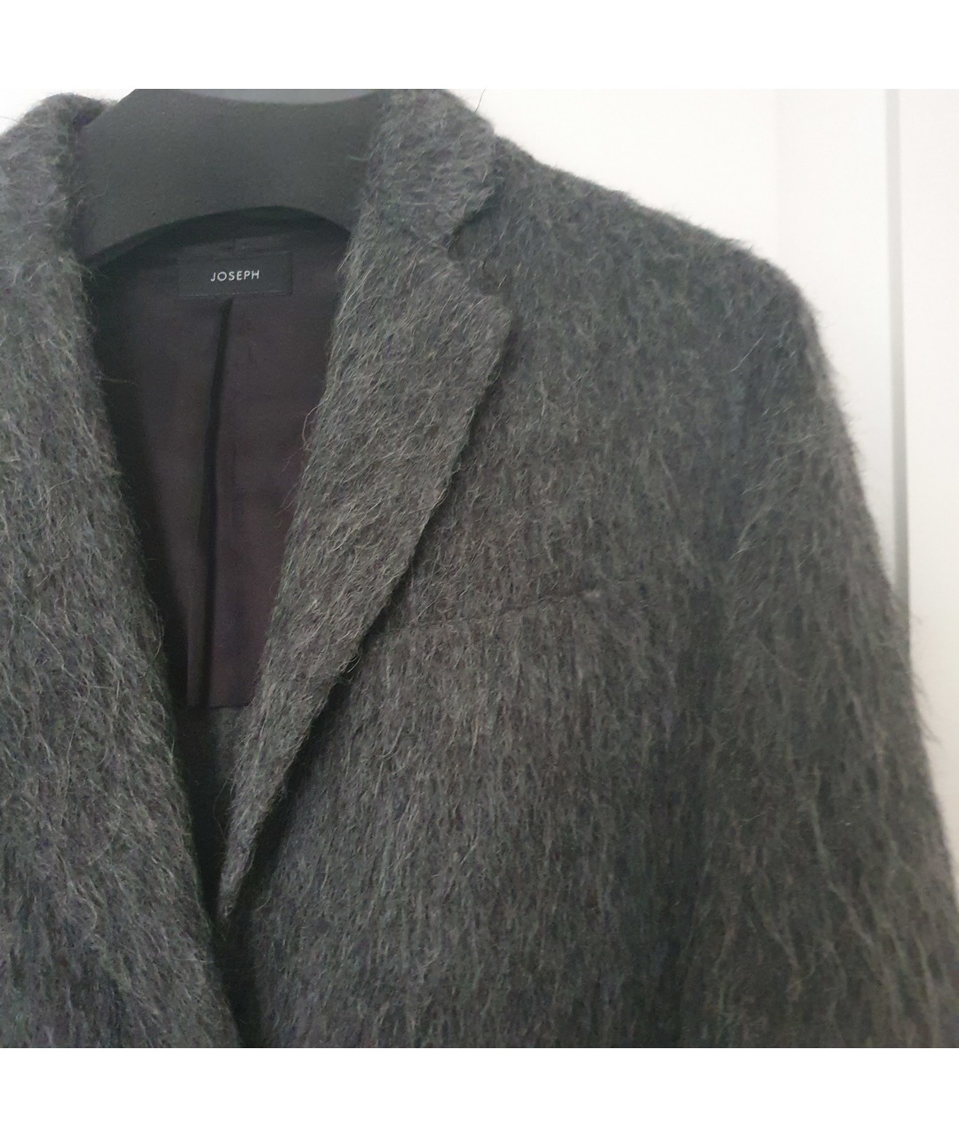 JOSEPH Серое шерстяное пальто, фото 2
