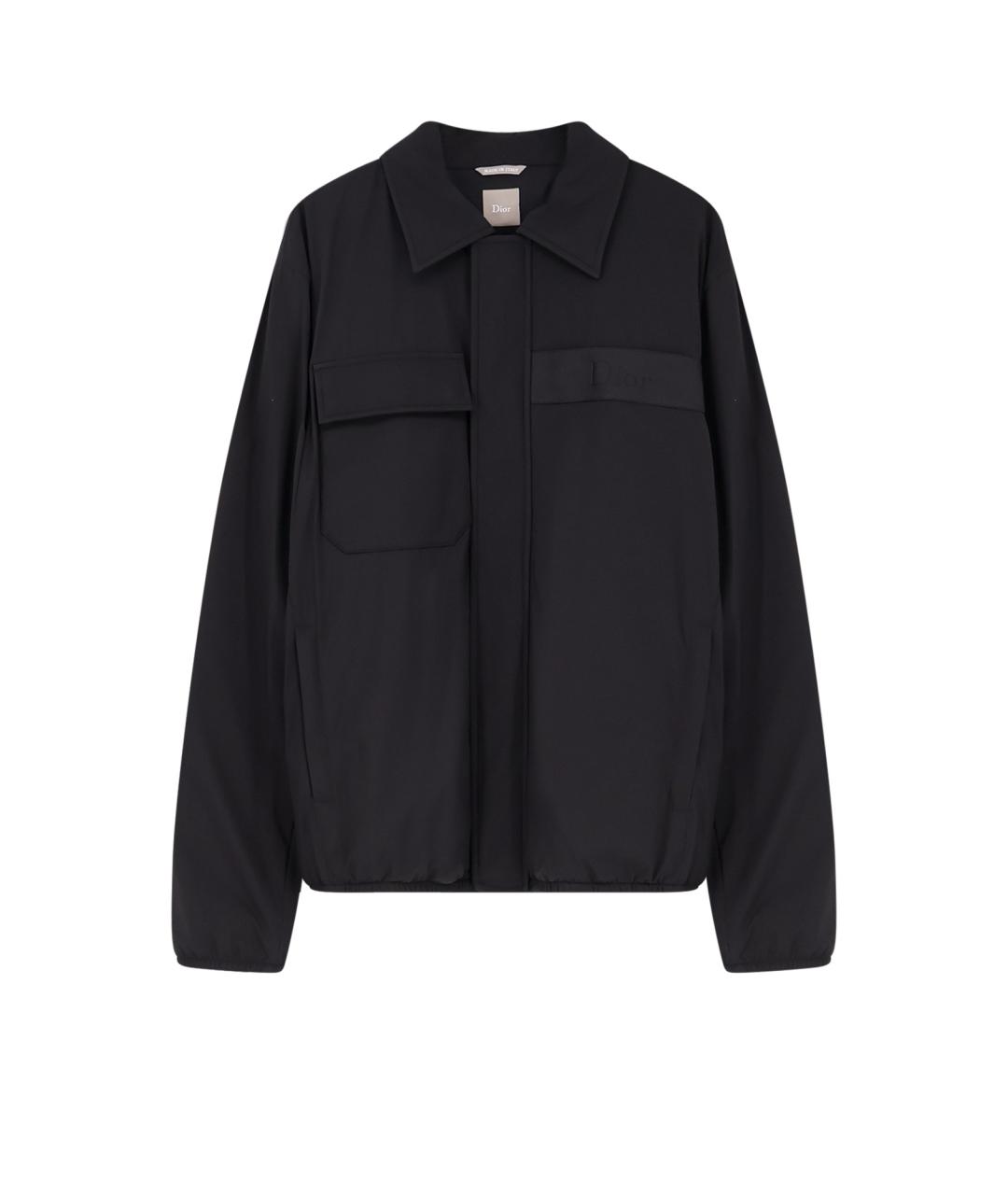 CHRISTIAN DIOR Черная полиэстеровая куртка, фото 1