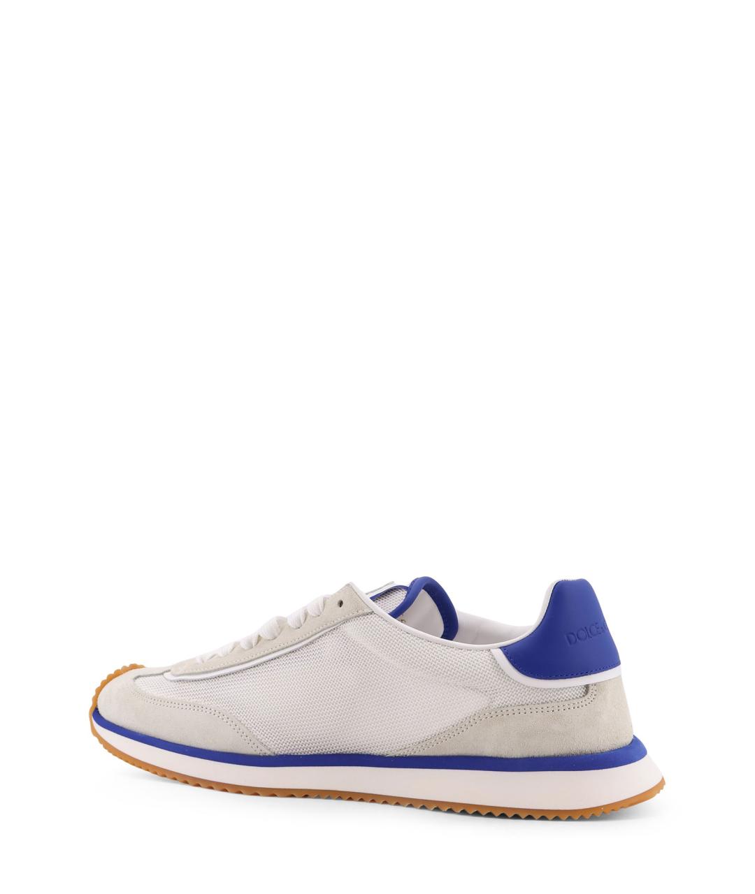 DOLCE&GABBANA Мульти текстильные низкие кроссовки / кеды, фото 3