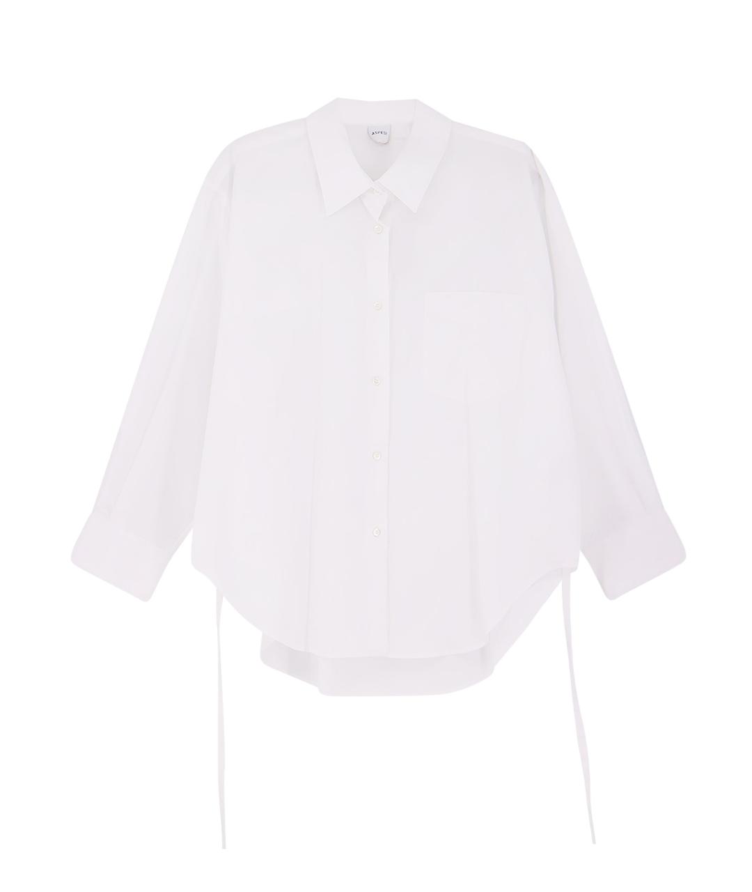 ASPESI Белая хлопковая рубашка, фото 1