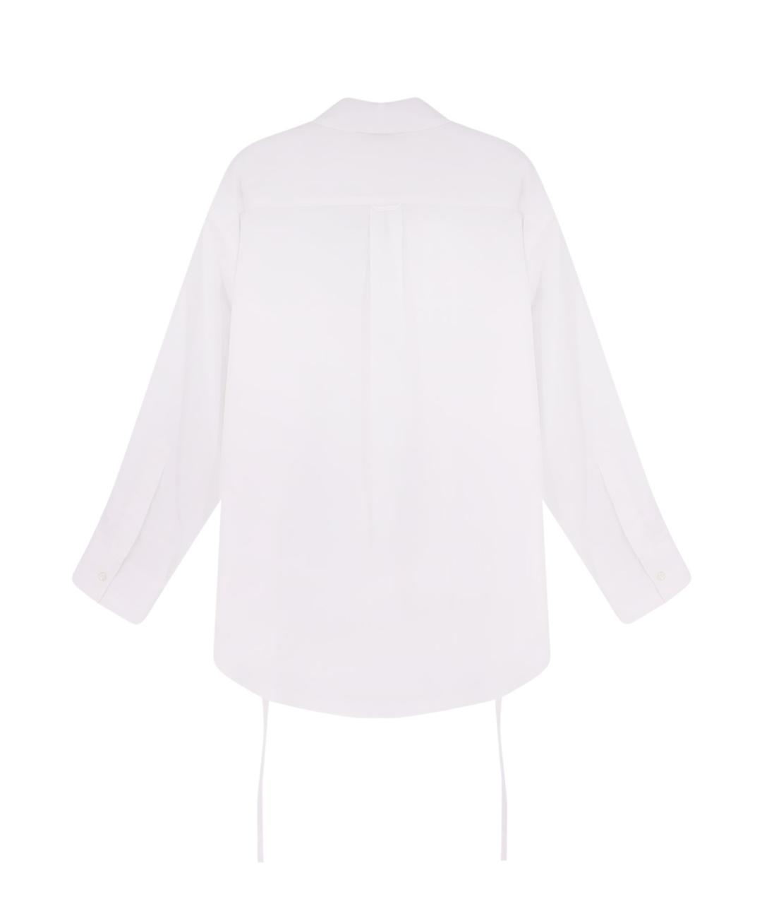 ASPESI Белая хлопковая рубашка, фото 2