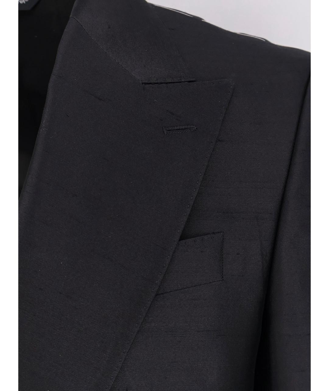 DOLCE&GABBANA Черный классический костюм, фото 3