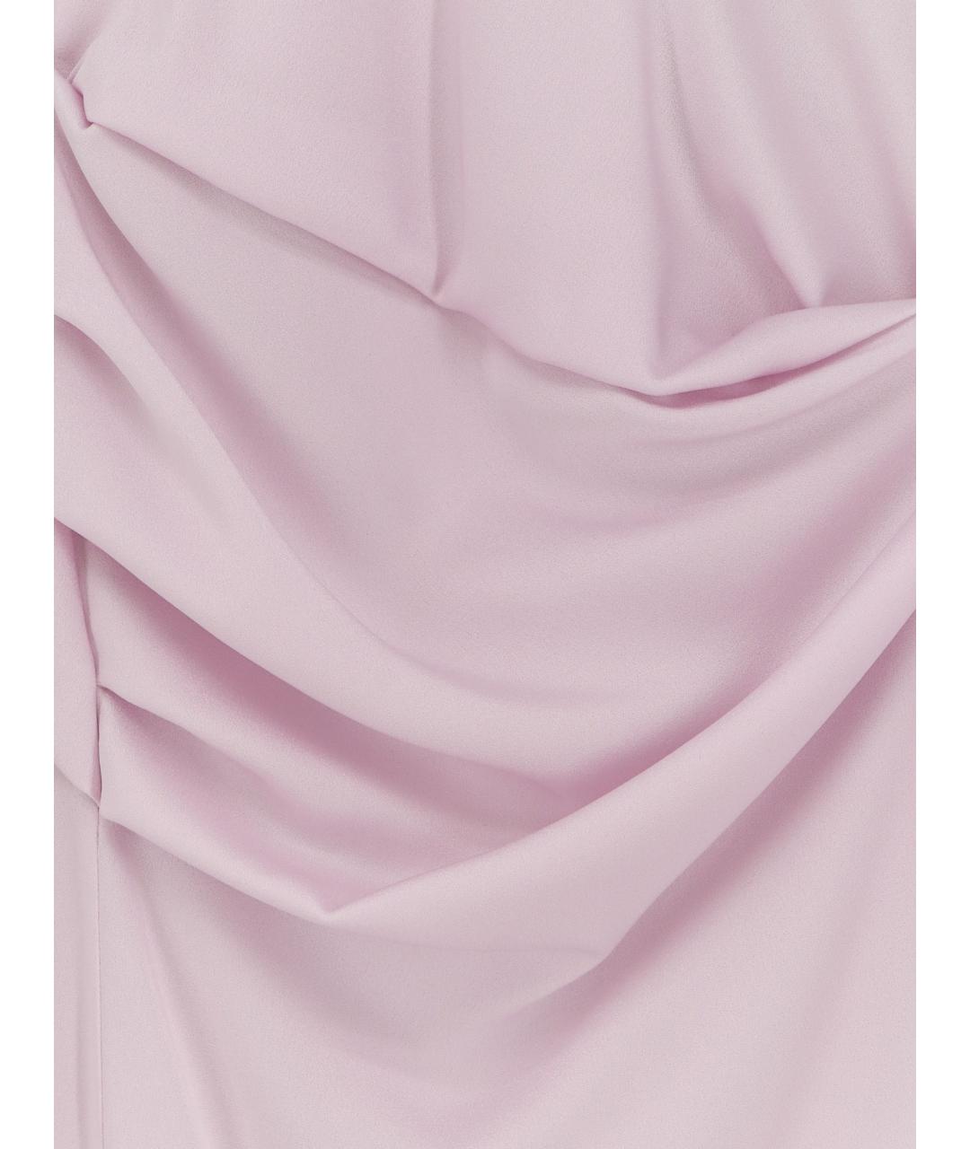 ALEXANDER MCQUEEN Розовое вечернее платье, фото 3