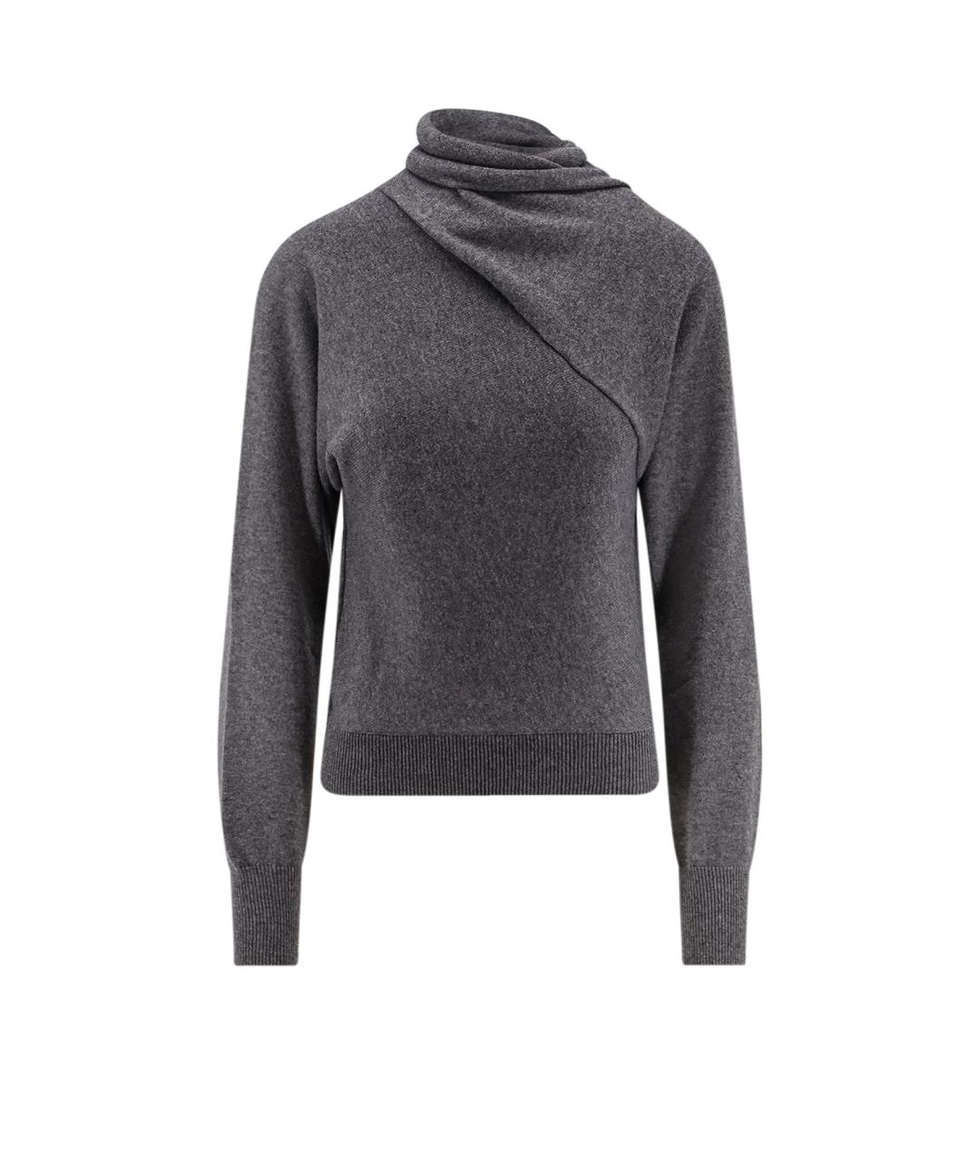 TOM FORD Серый кашемировый джемпер / свитер, фото 4