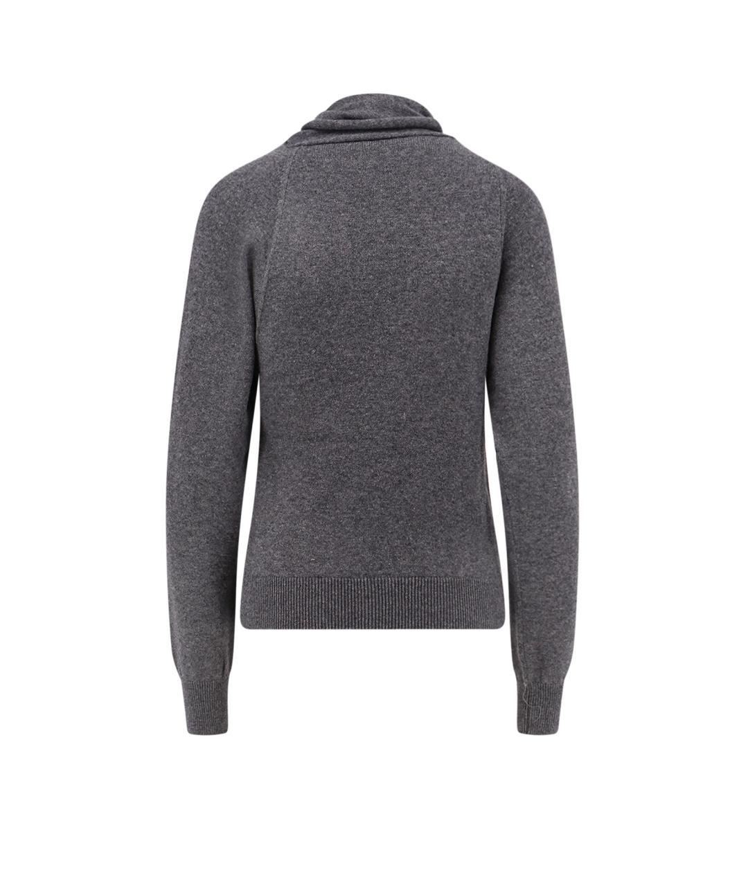 TOM FORD Серый кашемировый джемпер / свитер, фото 2