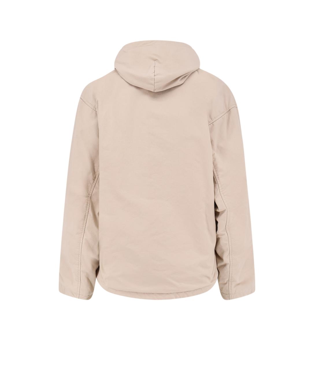 BALENCIAGA Бежевая хлопковая куртка, фото 2