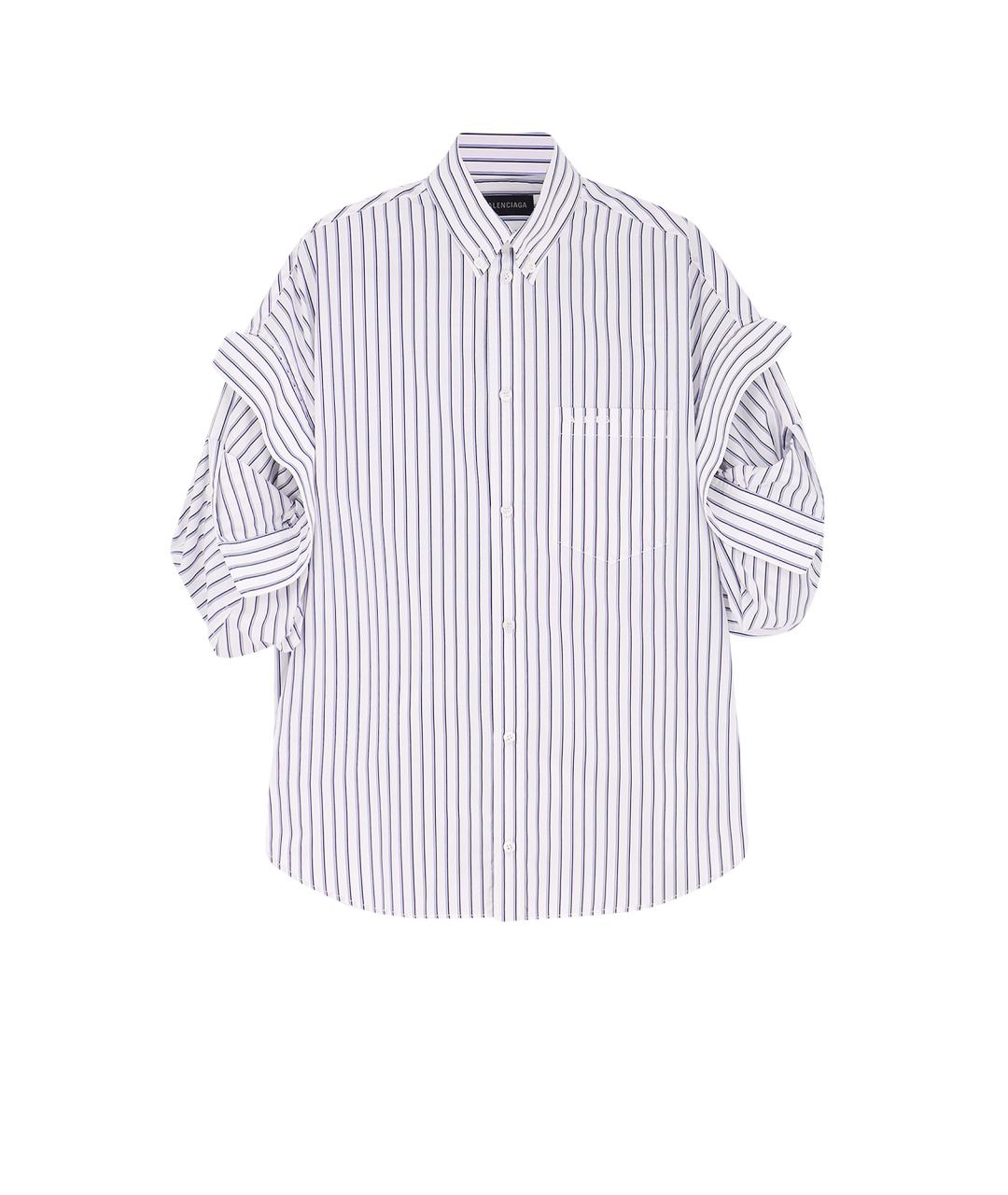 BALENCIAGA Мульти хлопковая рубашка, фото 1