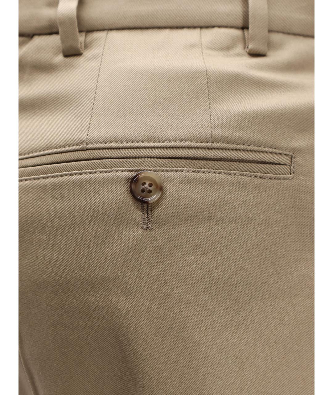 Ami Paris Бежевые шерстяные шорты, фото 3