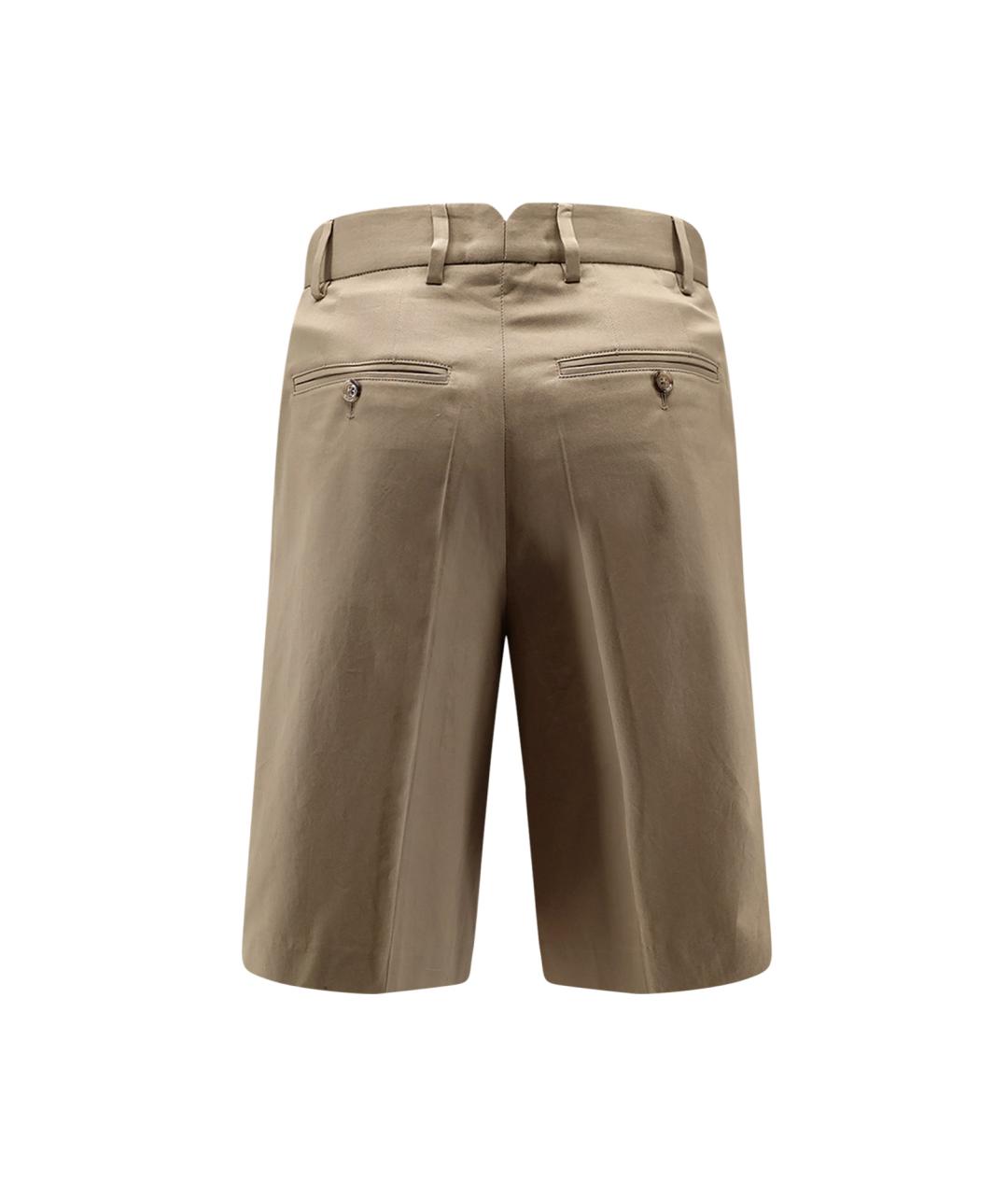 Ami Paris Бежевые шерстяные шорты, фото 2