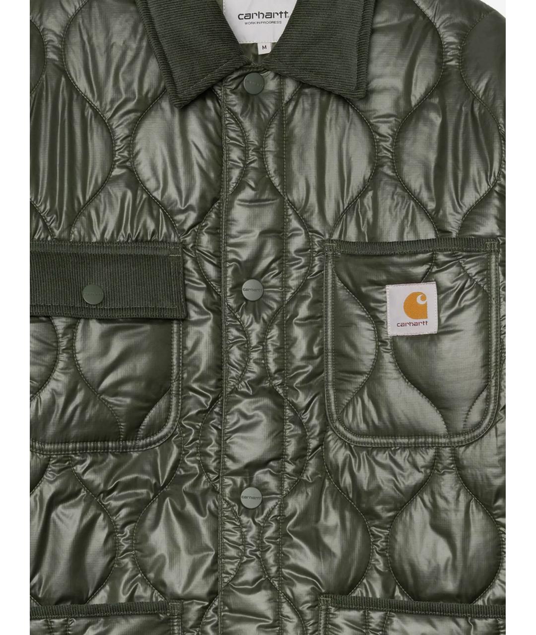 CARHARTT WIP Зеленая полиамидовая куртка, фото 3