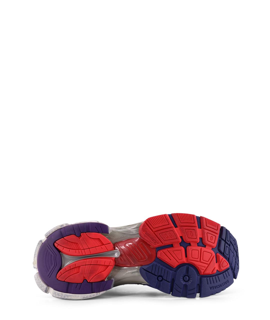 BALENCIAGA Мульти текстильные низкие кроссовки / кеды, фото 4