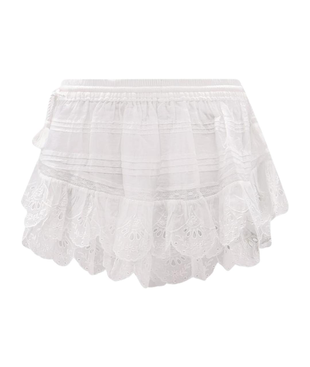 ISABEL MARANT ETOILE Белые хлопковые шорты, фото 1