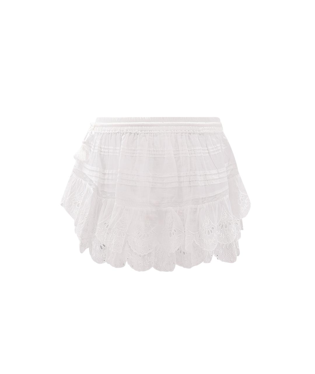 ISABEL MARANT ETOILE Белые хлопковые шорты, фото 2