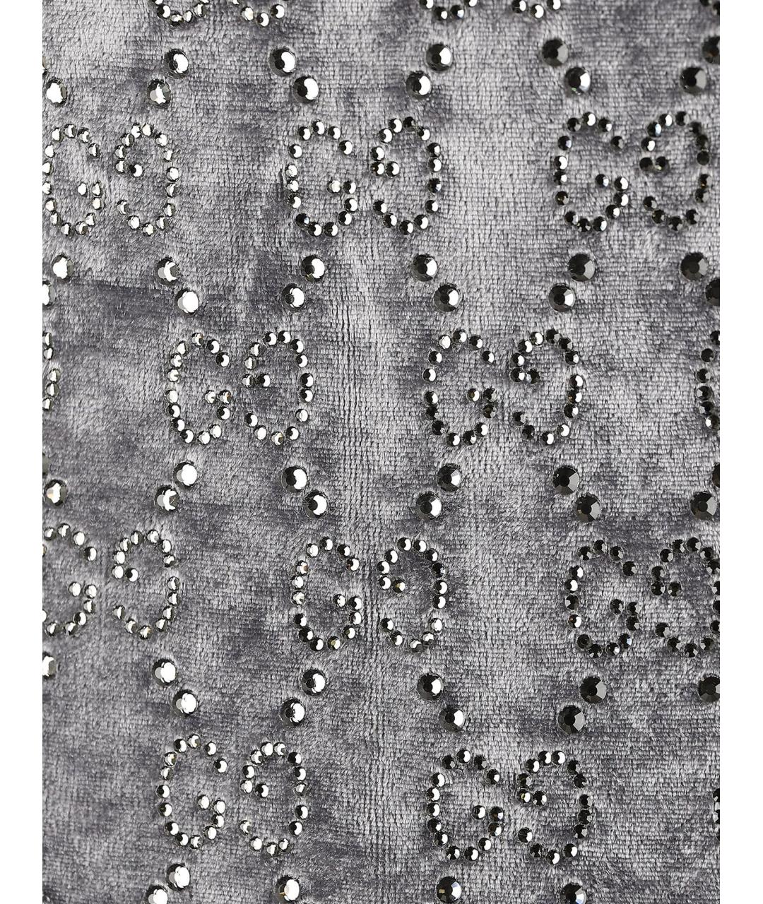 GUCCI Серый вискозный комбинезон, фото 3