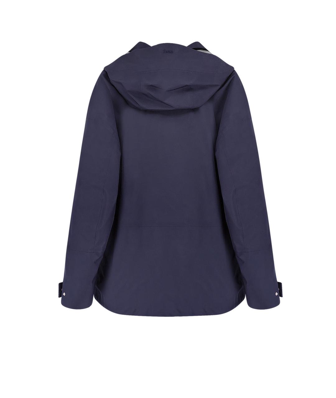 LAMINAR Темно-синяя полиэстеровая куртка, фото 2