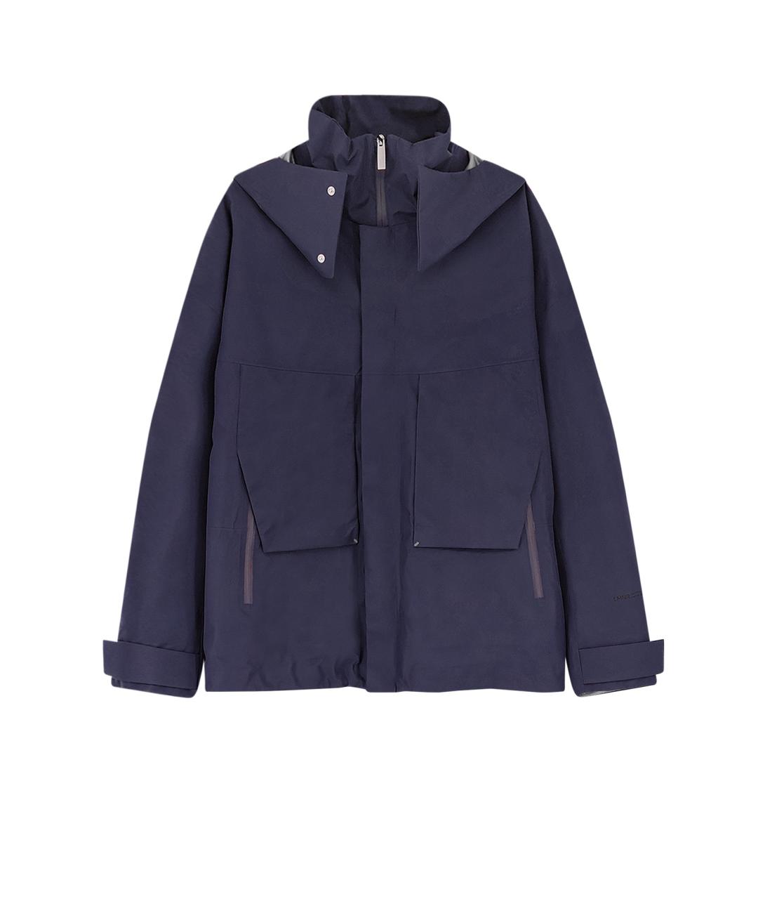 LAMINAR Темно-синяя полиэстеровая куртка, фото 1