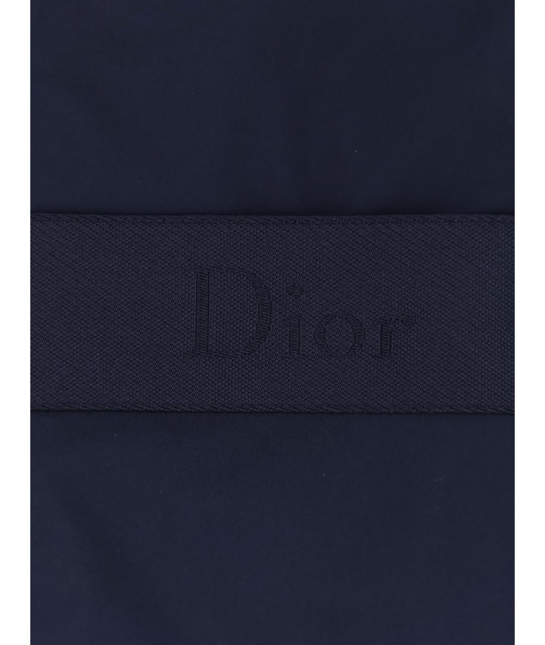 CHRISTIAN DIOR Синий полиэстеровый жилет, фото 3