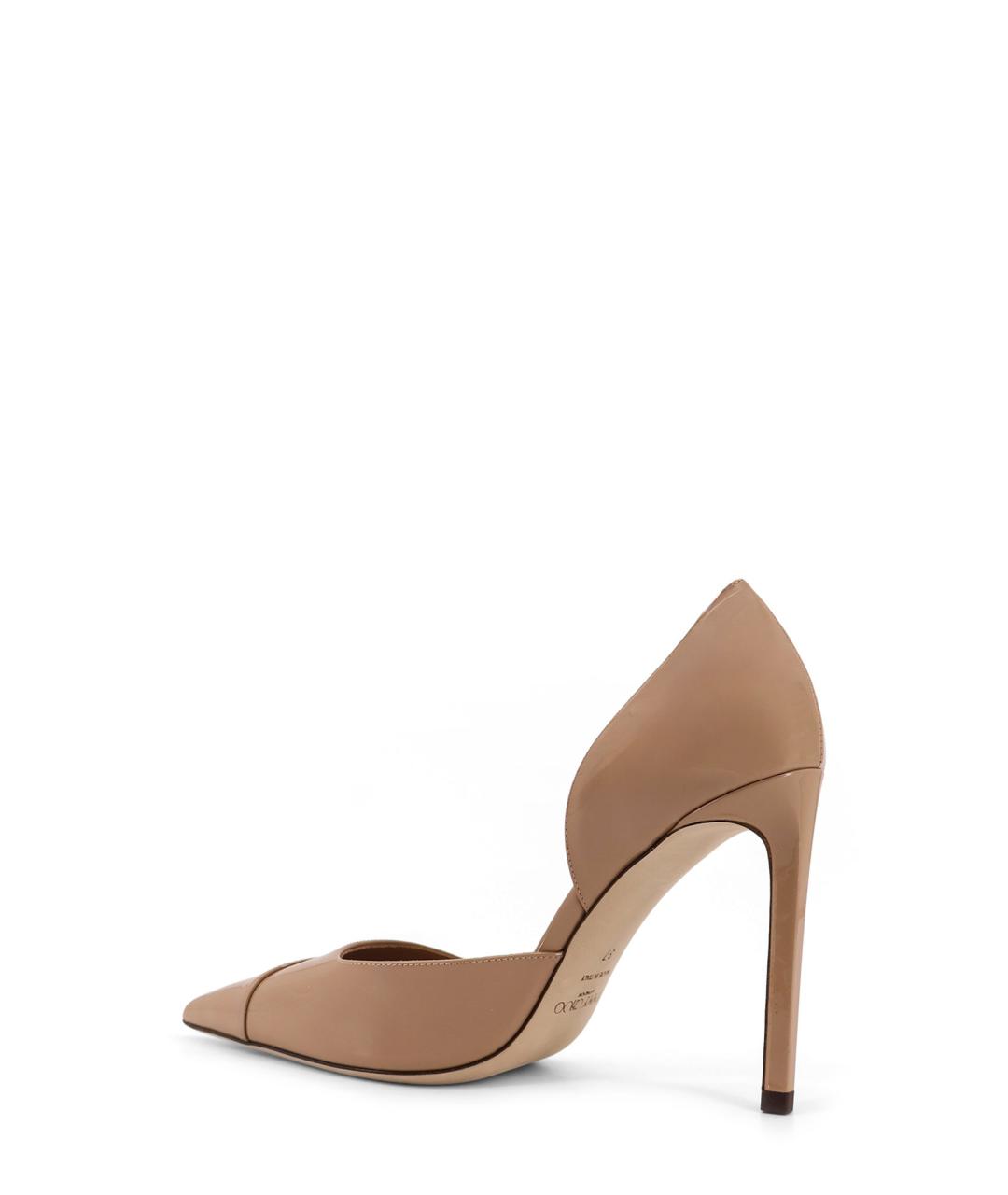 JIMMY CHOO Коричневые кожаные туфли, фото 3