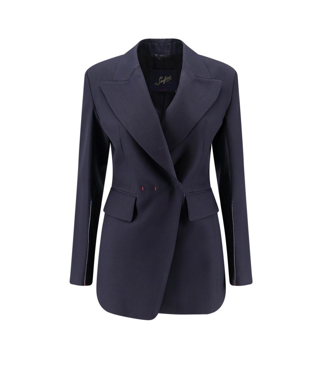 SEAFARER Черный шерстяной жакет/пиджак, фото 1