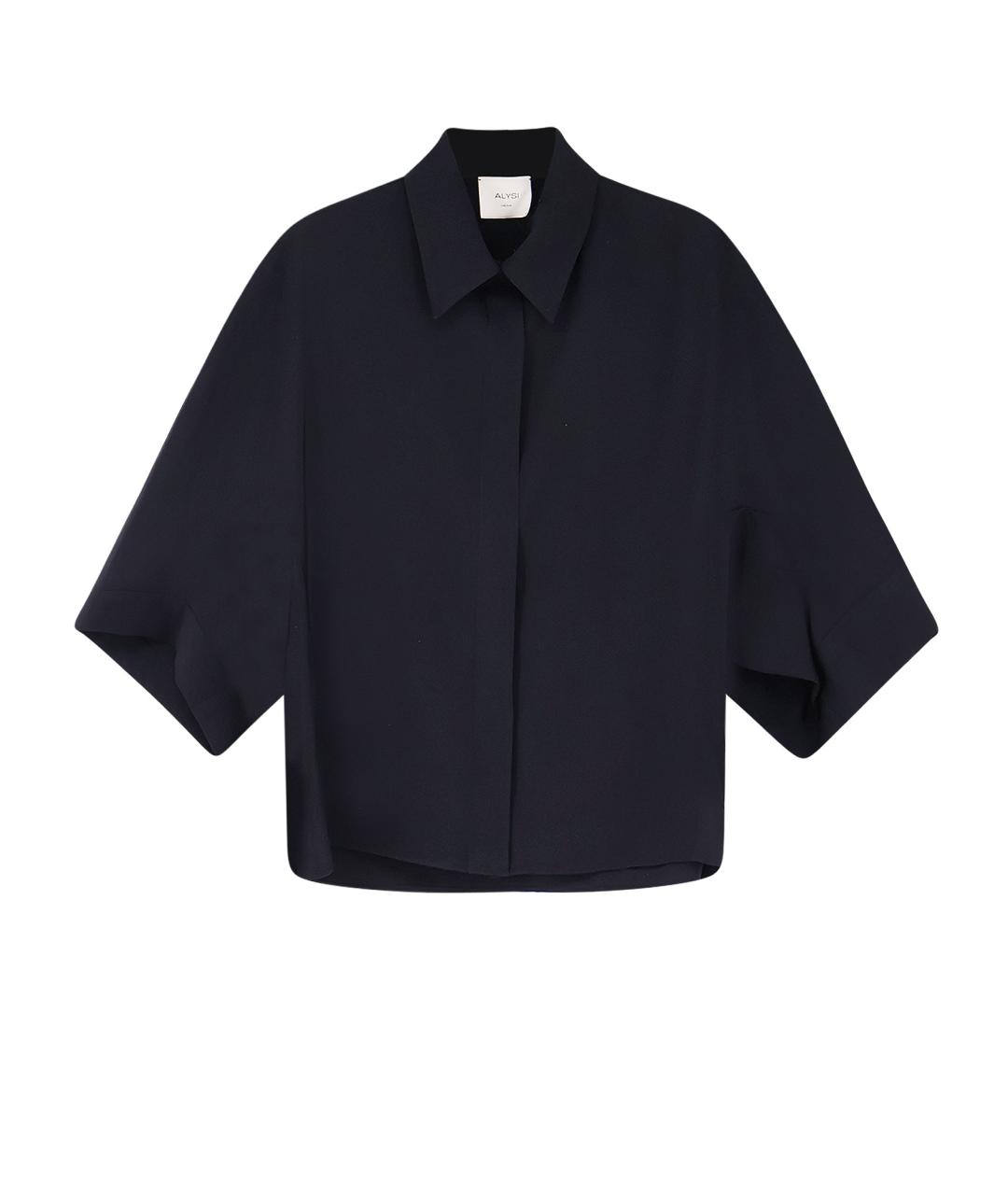 ALYSI Черная рубашка, фото 4