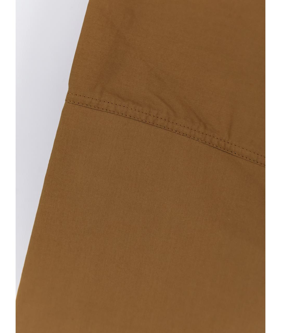 SOEUR Коричневая хлопковая блузы, фото 3