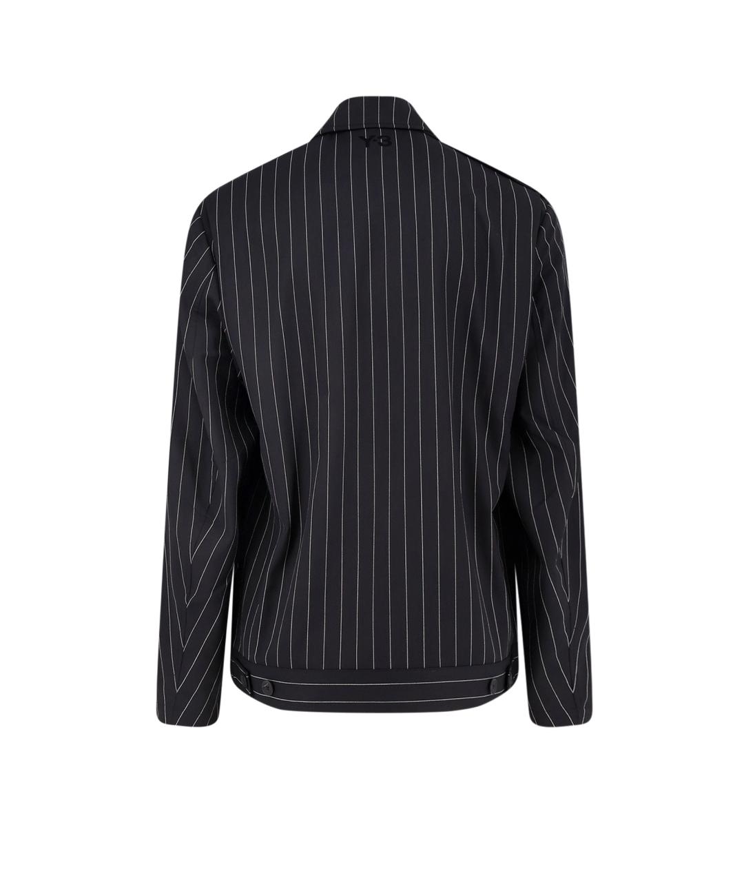 Y-3 Черная полиэстеровая куртка, фото 2