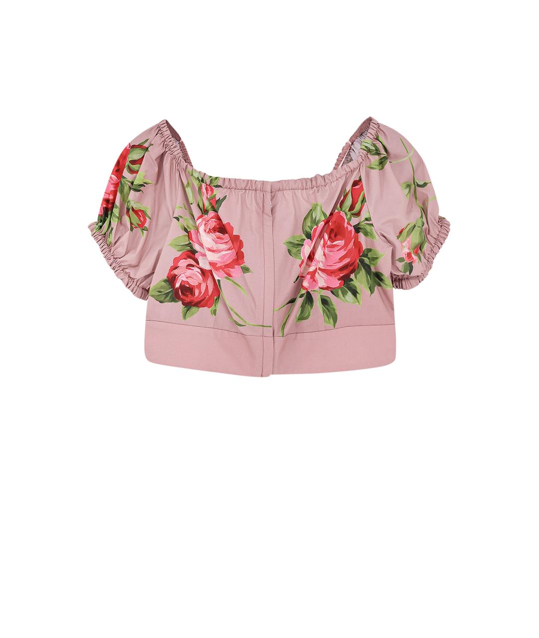 DOLCE&GABBANA Мульти хлопковая футболка, фото 2