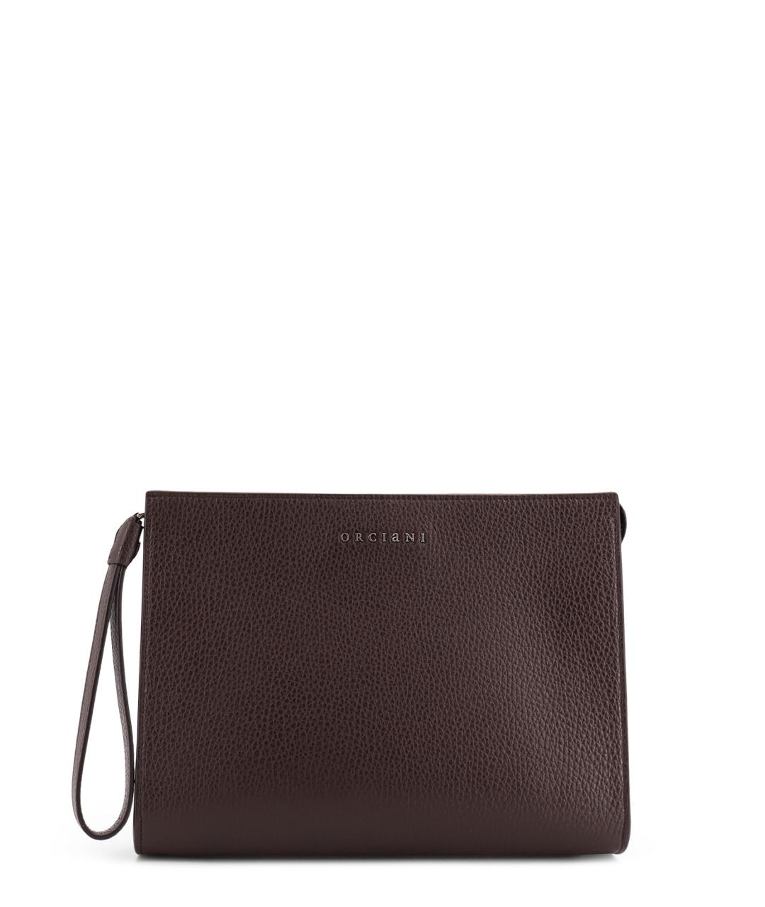 ORCIANI Кожаная барсетка, фото 1