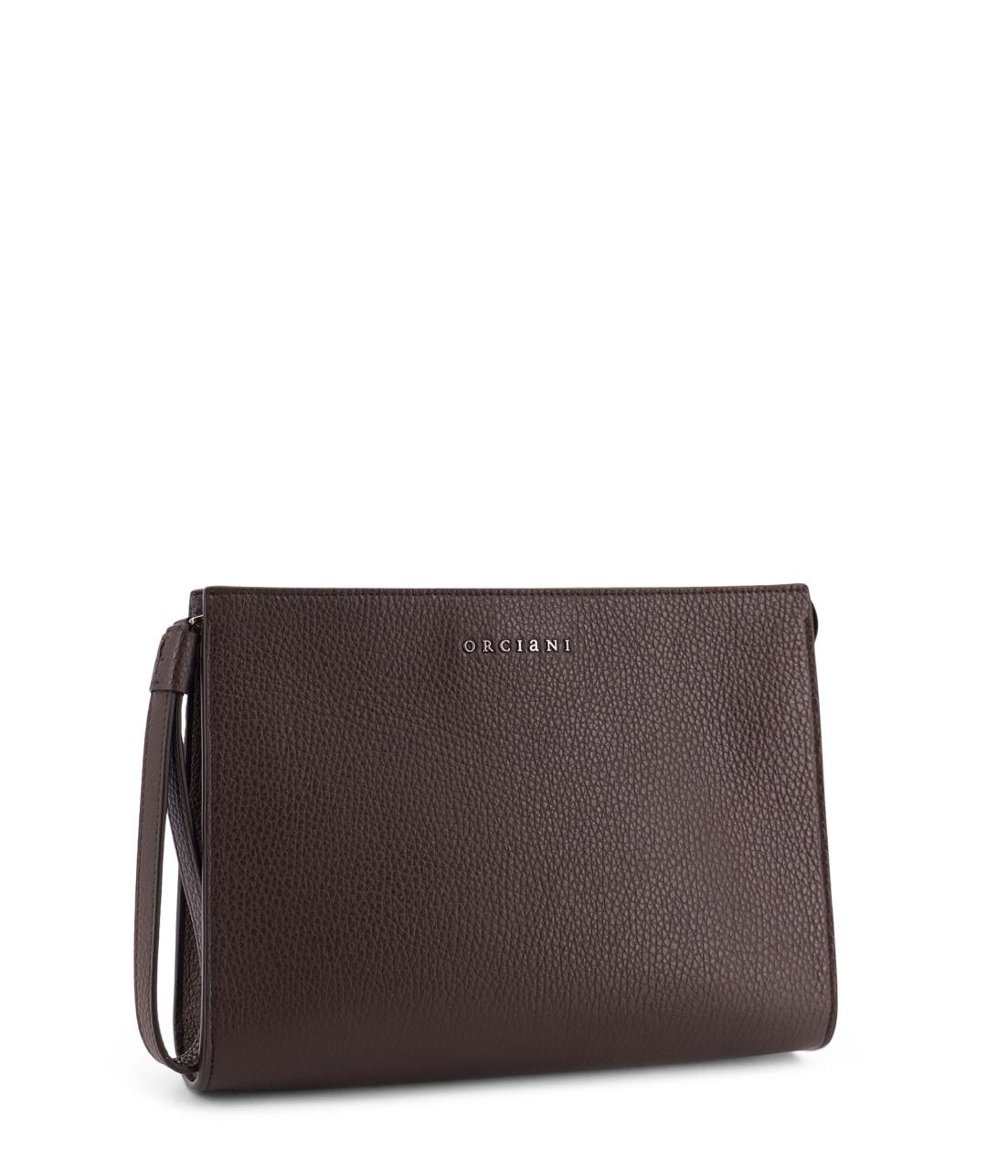 ORCIANI Кожаная барсетка, фото 3