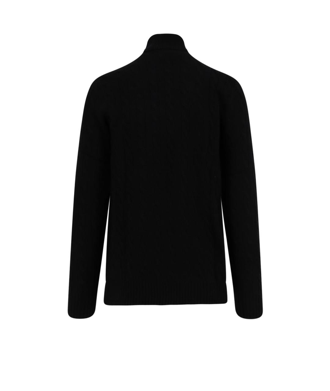 POLO RALPH LAUREN Черный шерстяной джемпер / свитер, фото 2