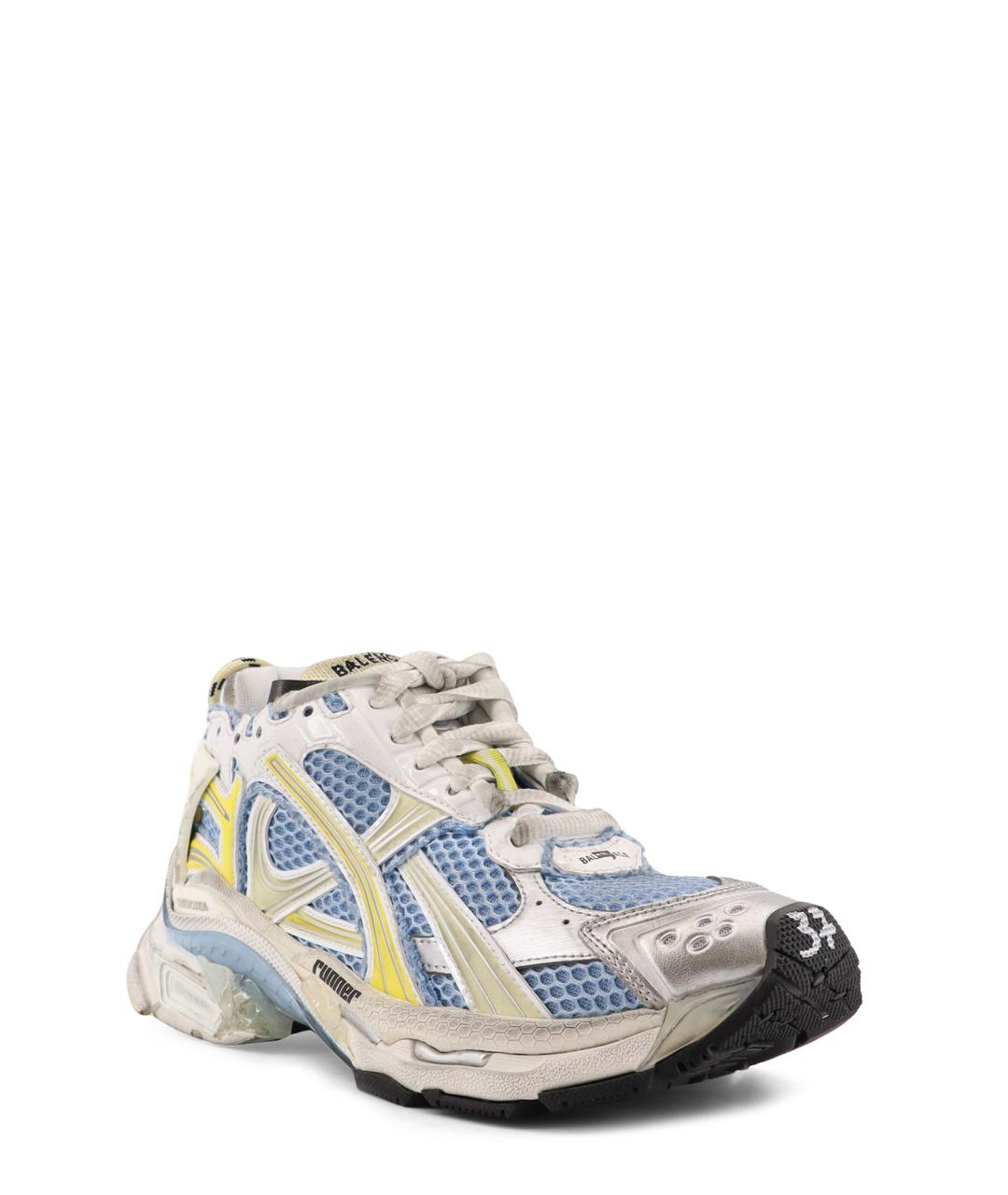 BALENCIAGA Мульти текстильные кроссовки, фото 2