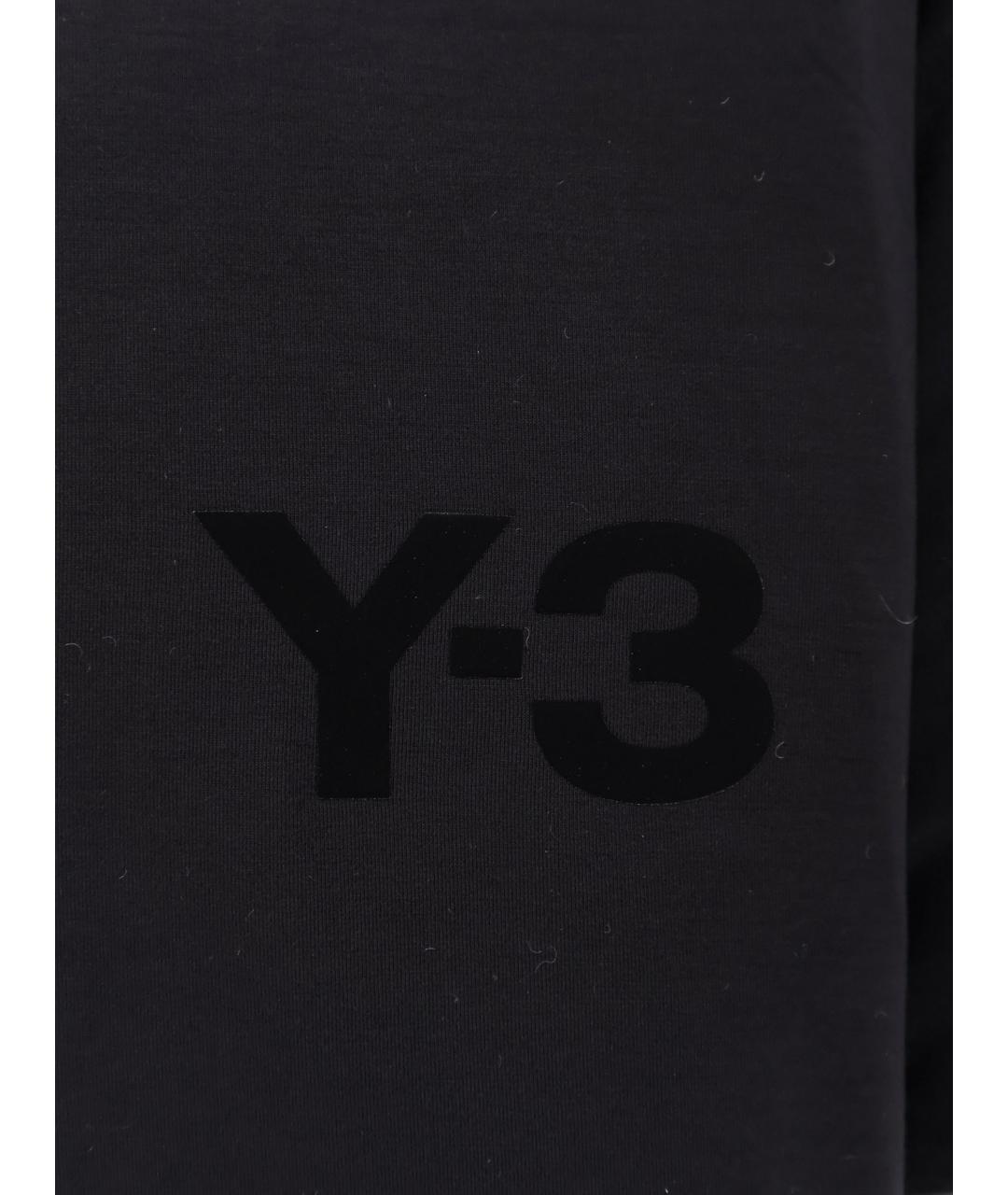 Y-3 Черная футболка, фото 3