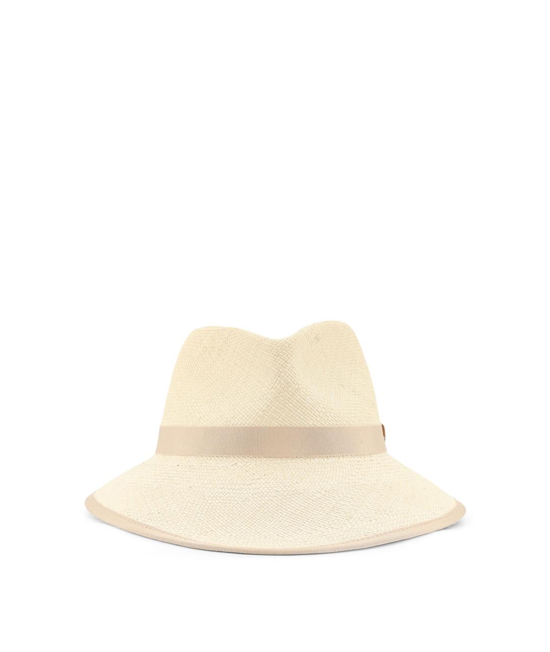 MAX MARA Бежевая шляпа, фото 1