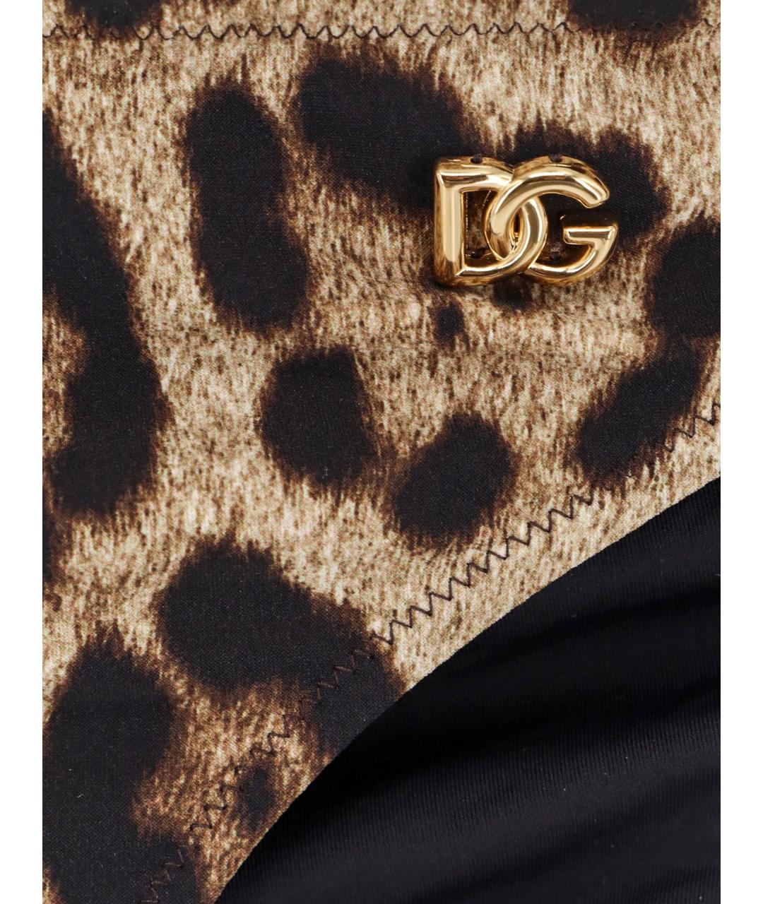 DOLCE&GABBANA Мульти полиамидовый купальник, фото 3