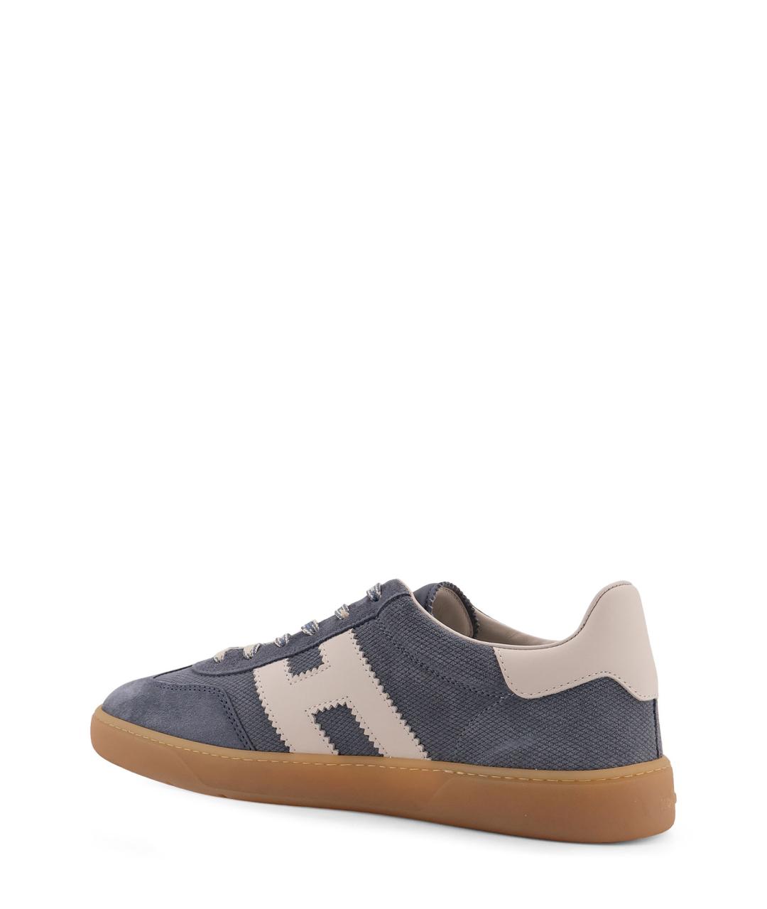 HOGAN Серые замшевые низкие кроссовки / кеды, фото 3