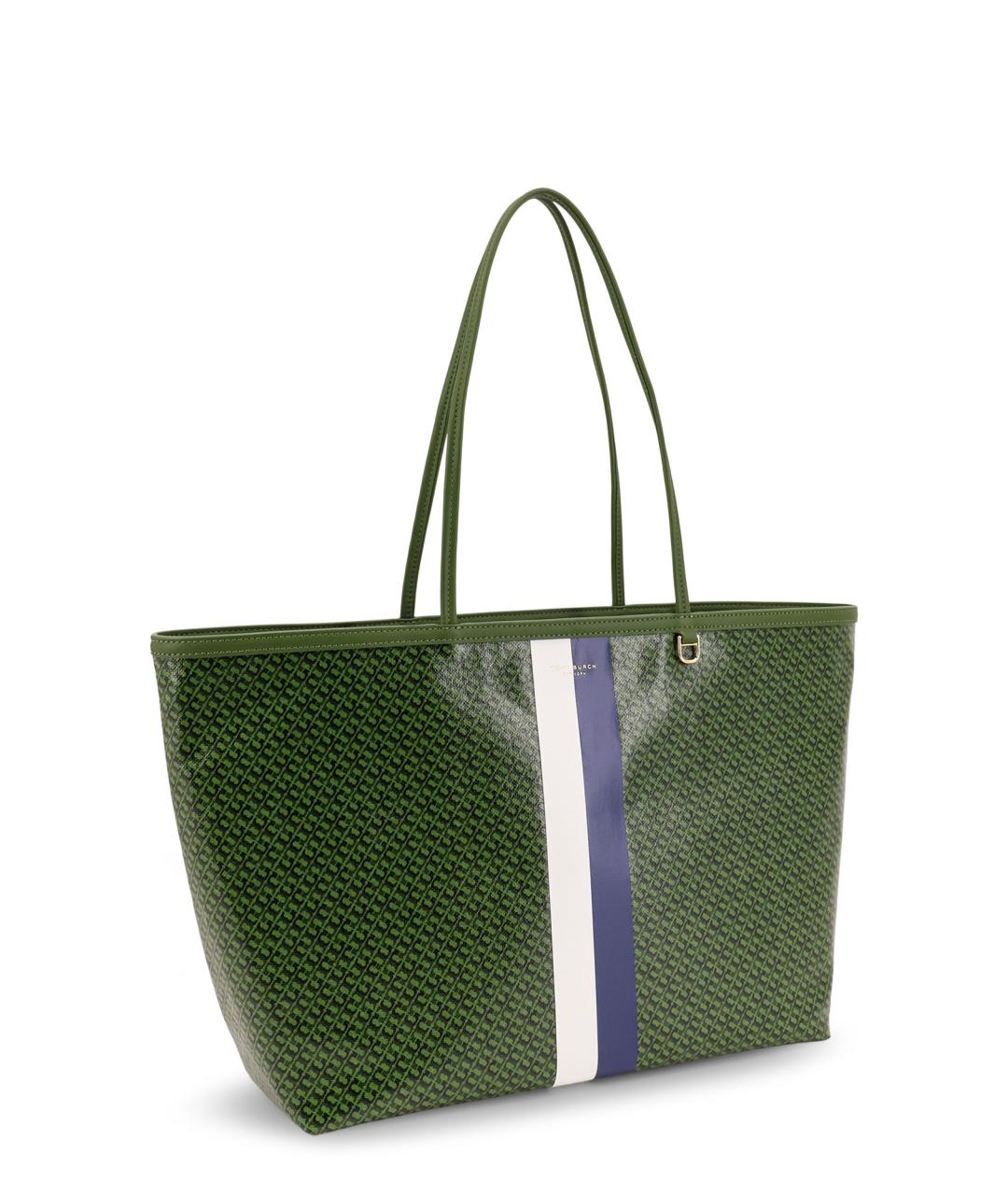 TORY BURCH Зеленая сумка тоут, фото 3