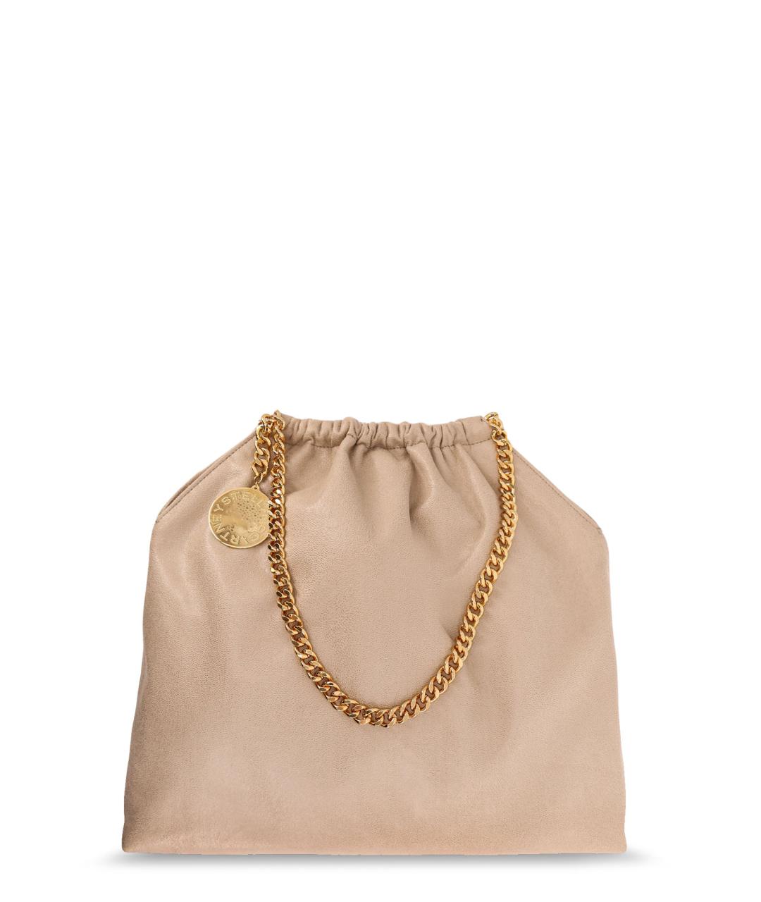 STELLA MCCARTNEY Бежевая сумка через плечо из искусственной кожи, фото 1