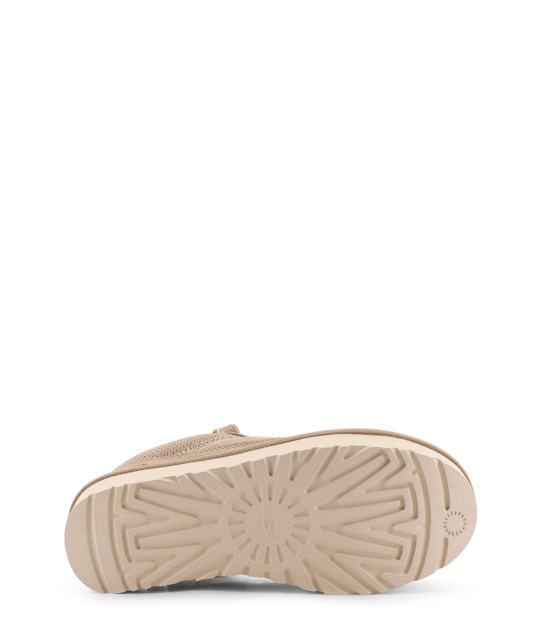 UGG AUSTRALIA Бежевые замшевые кроссовки, фото 4