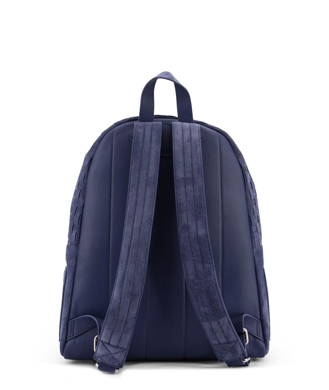 ORCIANI Синий замшевый рюкзак, фото 2