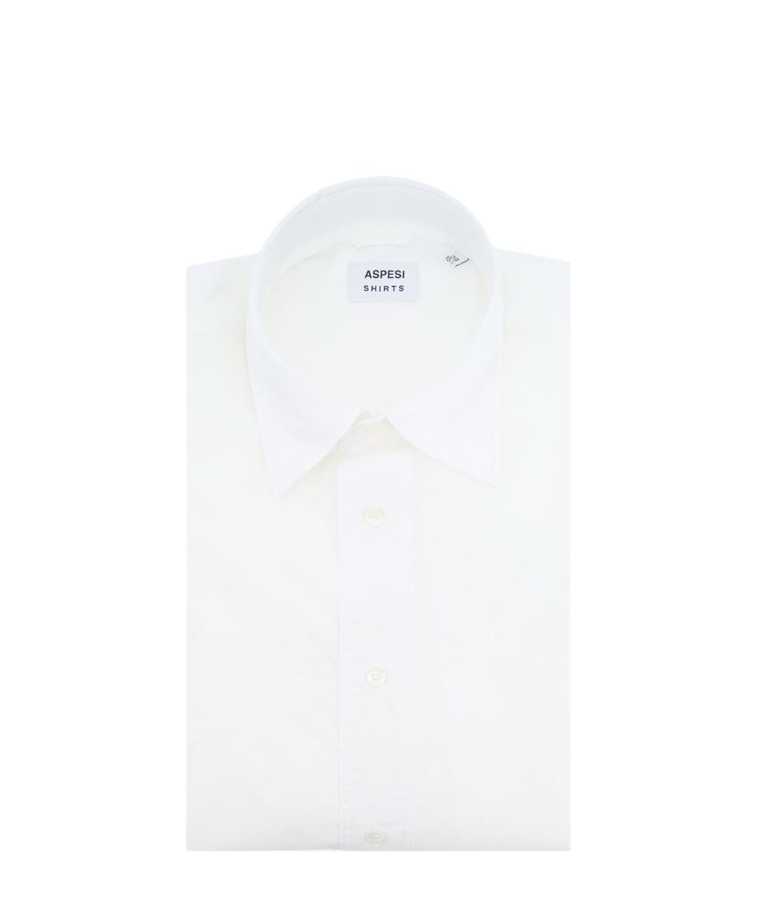 ASPESI Белая хлопковая классическая рубашка, фото 4