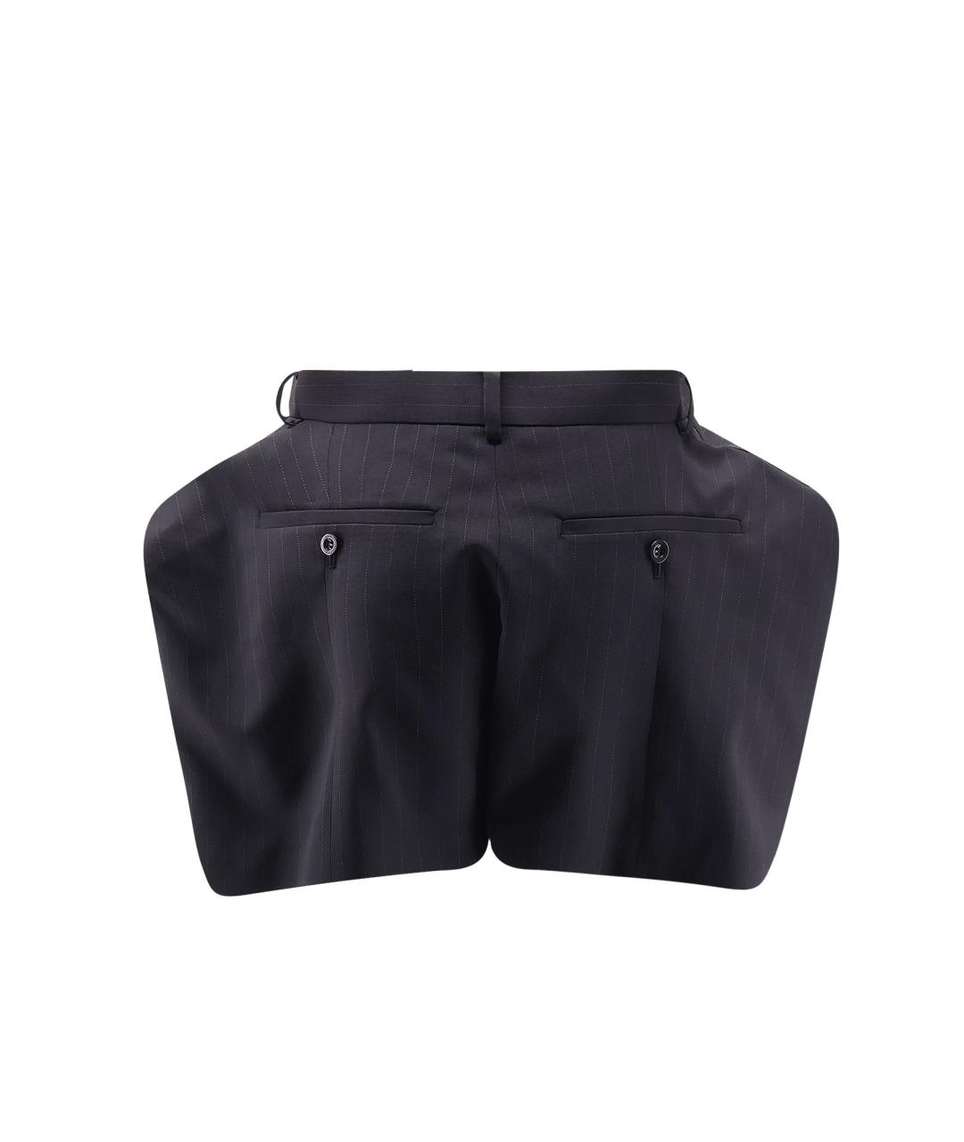 SACAI Черные полиэстеровые шорты, фото 2