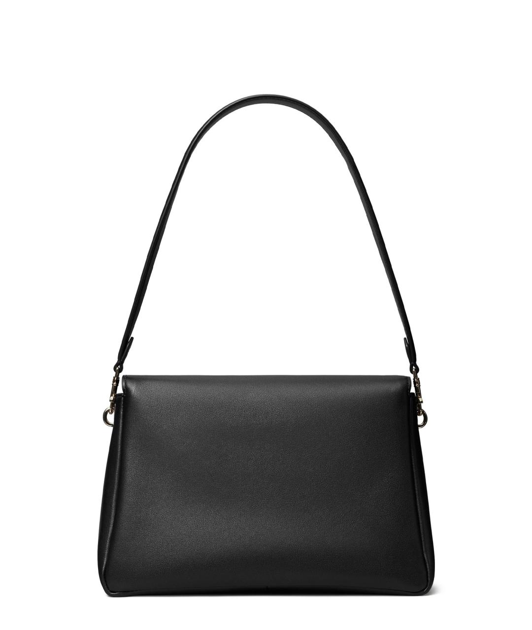 TORY BURCH Черная кожаная сумка через плечо, фото 2