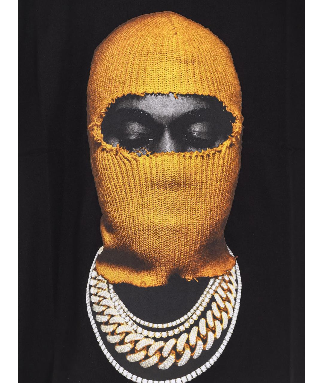 IH NOM UH NIT Черная хлопковая футболка, фото 3