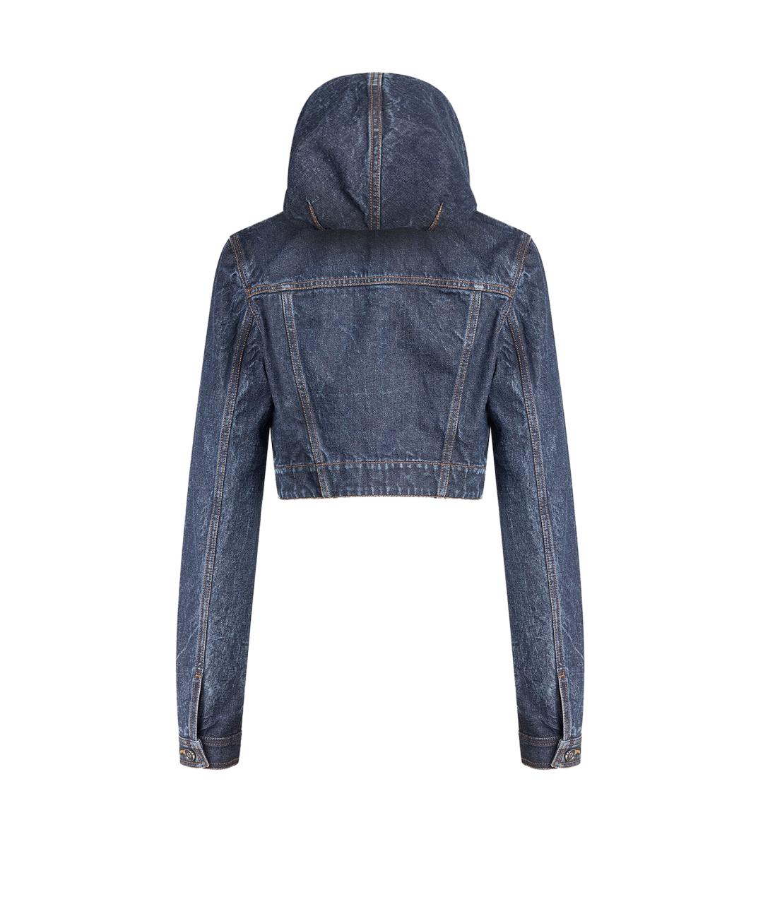 ALAIA Синяя хлопковая куртка, фото 2