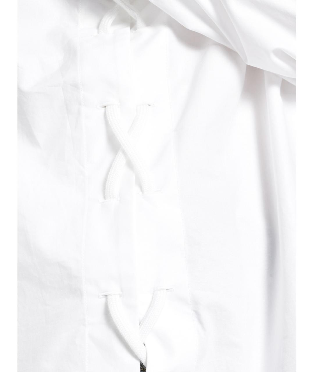 BALENCIAGA Белая хлопковая рубашка, фото 3
