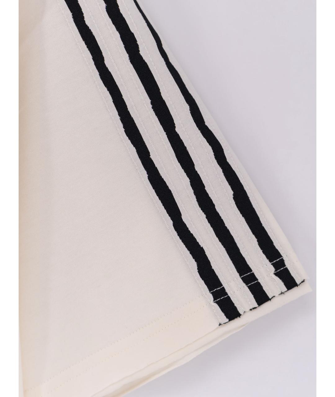 Y-3 Бежевая хлопковая футболка, фото 3