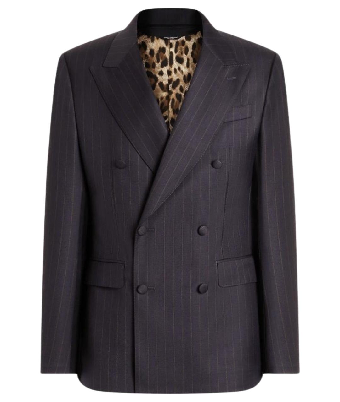 DOLCE&GABBANA Мульти шерстяной пиджак, фото 1