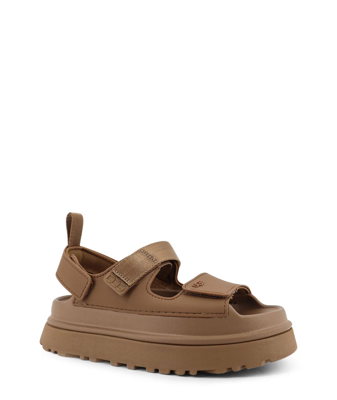 UGG AUSTRALIA Коричневые босоножки, фото 2