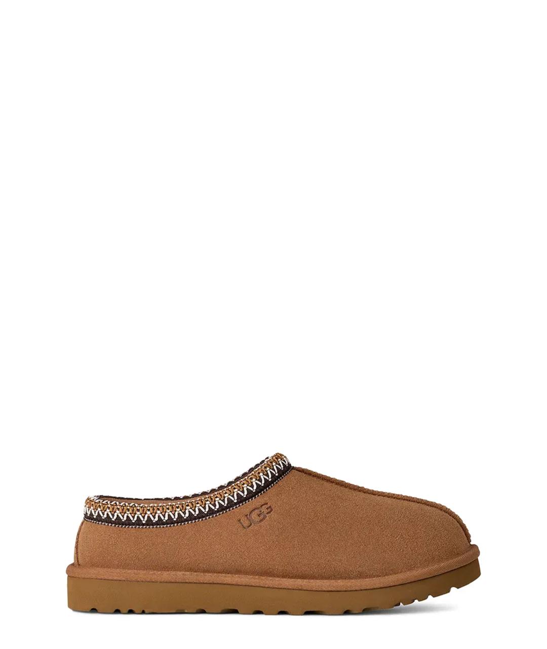 UGG AUSTRALIA Коричневые замшевые низкие ботинки, фото 1